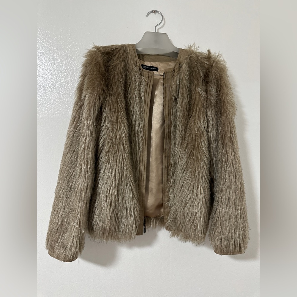 Inc collection fur jacket